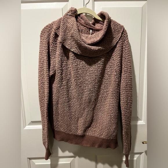 Free People By Your Side Cowl Neck Sweater - Picture 3 of 5
